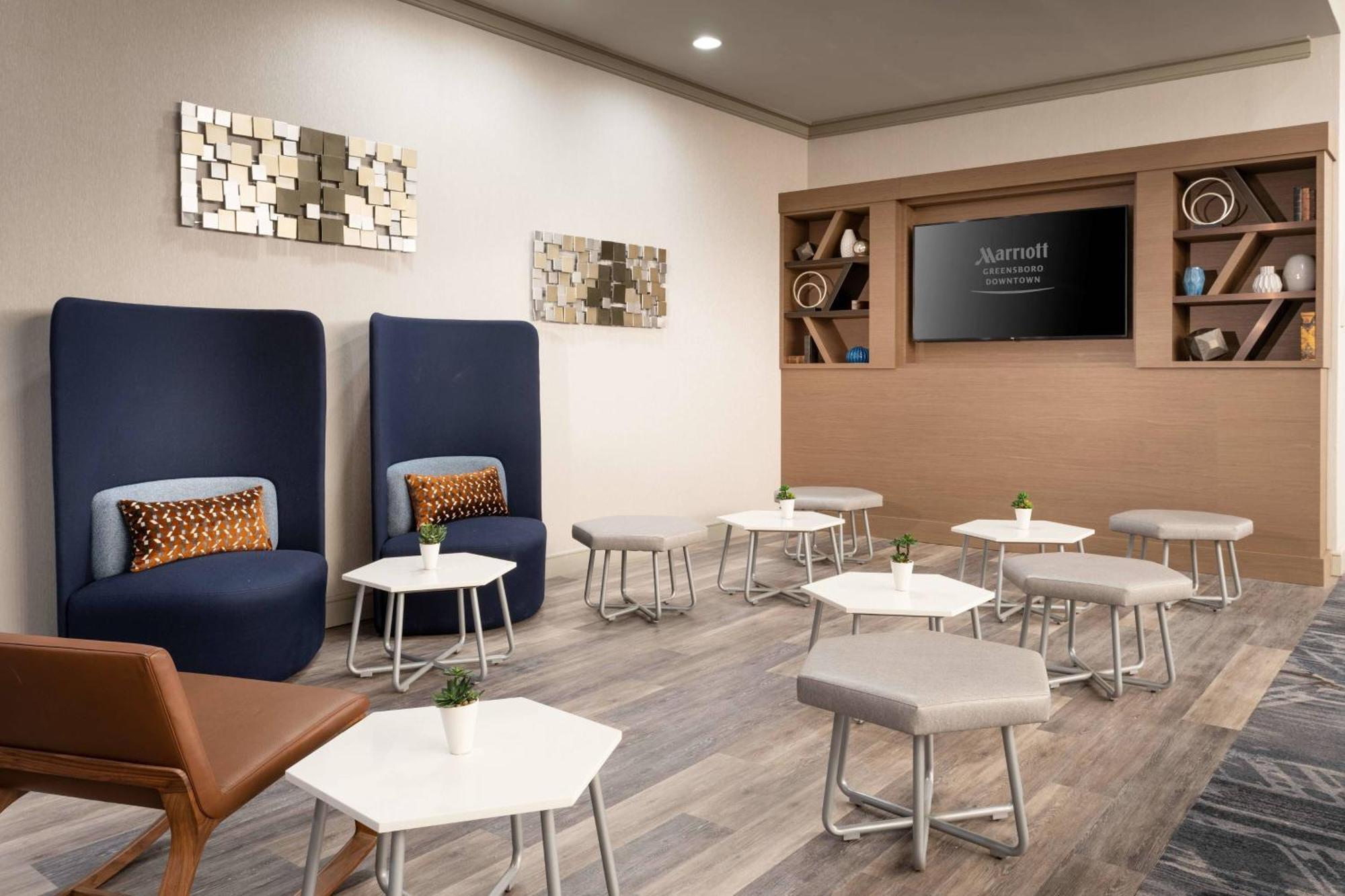 Marriott Greensboro Downtown Ngoại thất bức ảnh